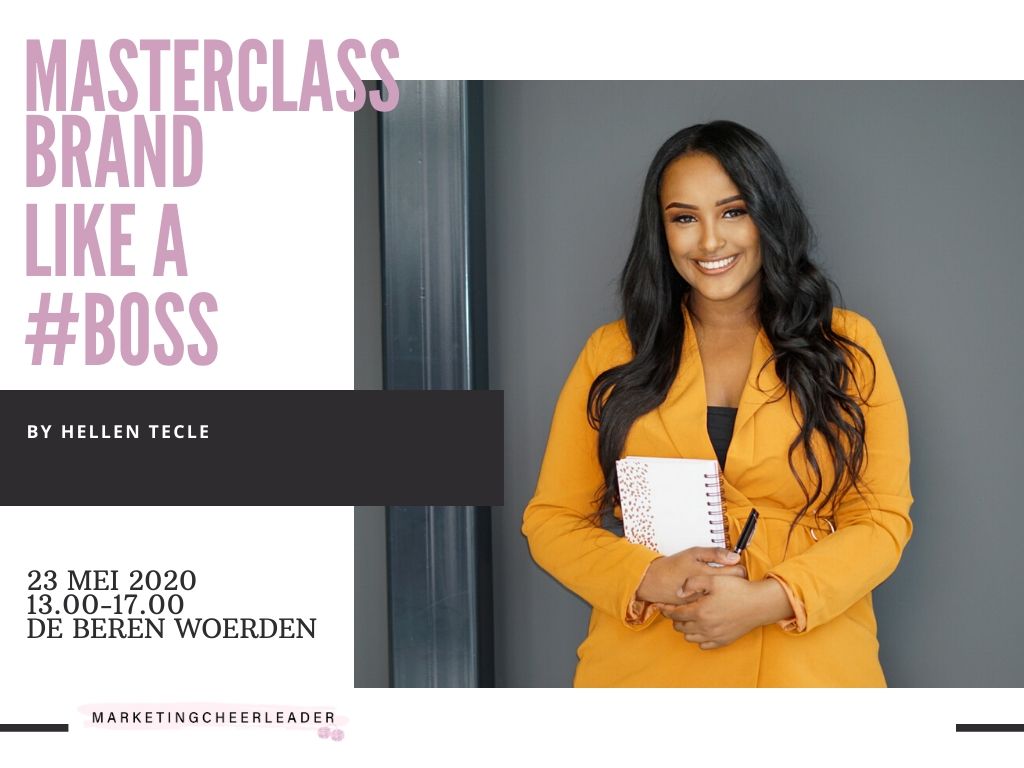 23 mei 2020: Masterclass  How to brand like a #boss